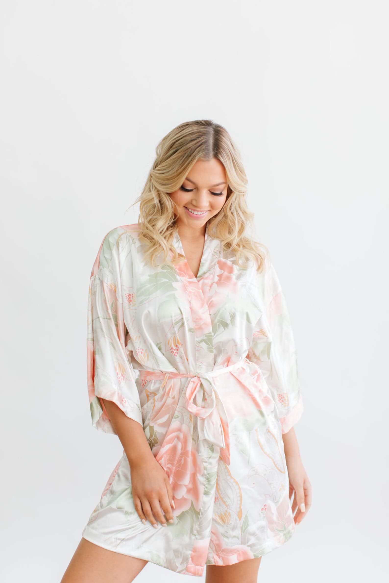 Bridesmaid Robes Floral Robes Floral Bridesmaid Robes Robes Etsy