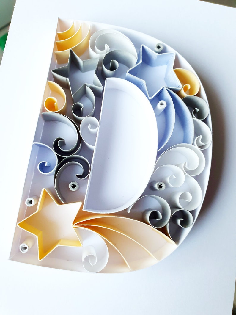 Personalised Name Art Customised Initial Nursery Wall Art - Etsy UK