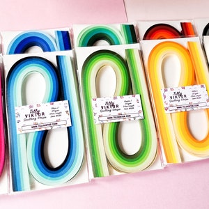 クイリングペーパー、60色マルチパッククイリングストリップ、5 mmペーパーパック、ペーパークラフト、ペーパーフィリグリー