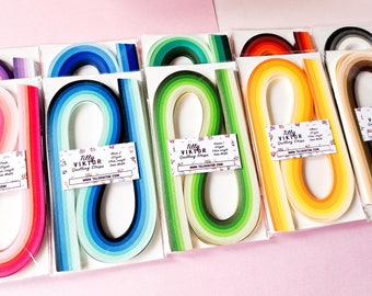 Quilling Paper, 60 Colours Multi Pack Quilling Strips, 5mm  Paper Pack, Paper Craft, Paper Filigree