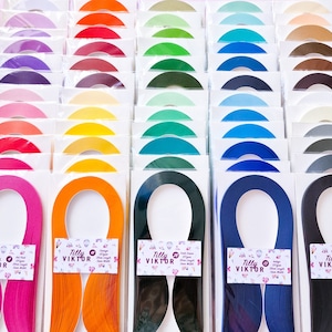 Carta per quilling da 3 mm, strisce per quilling, confezione di carta, artigianato di carta, filigrana di carta