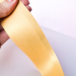 Carta per quilling color oro metallizzato, confezione di carta natalizia da 3 mm, 5 mm, 10 mm, artigianato di carta, filigrana di carta