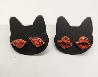 Jujutsu Kaisen Inspired Laughing Curse Stud Earrings