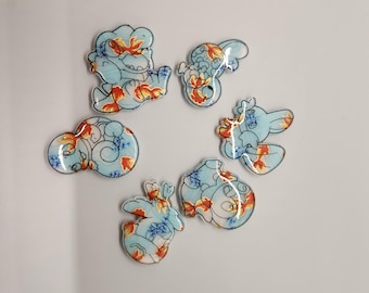 Origami-voorgerechten: watersleutelhanger