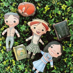 Anne Of Green Gables Handcrafted doll set