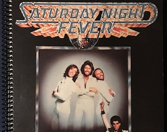 Saturday Night Fever LP notebook (8.5" x 11")