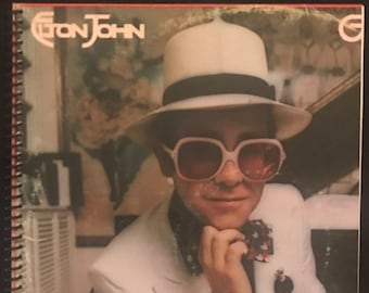 Elton John LP notebook (8.5" x 11")