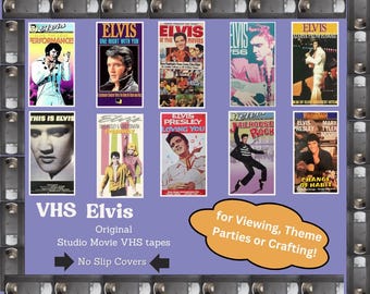 Lot of  5, 10, 15, 20, 25, 30 VHS tapes (No covers) for Arts & Crafts