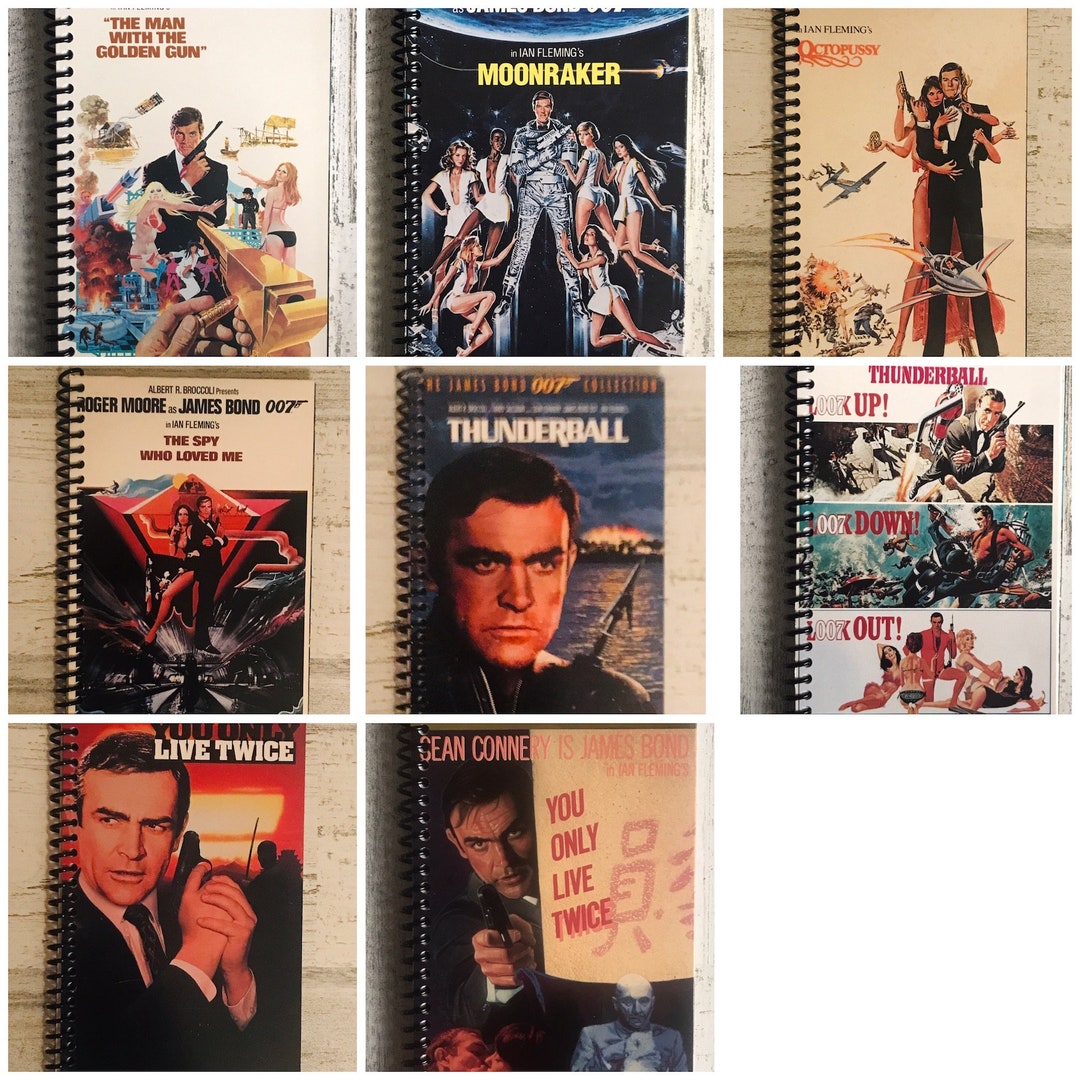 007 VHS Notebook - Etsy