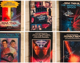 Star Trek VHS notebook