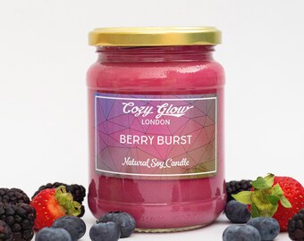 Cozy Glow Berry Burst Soy Candle