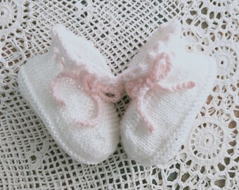 Baby Girl Booties, Baby Booties, Baby Shower Gift, Newborn Gift