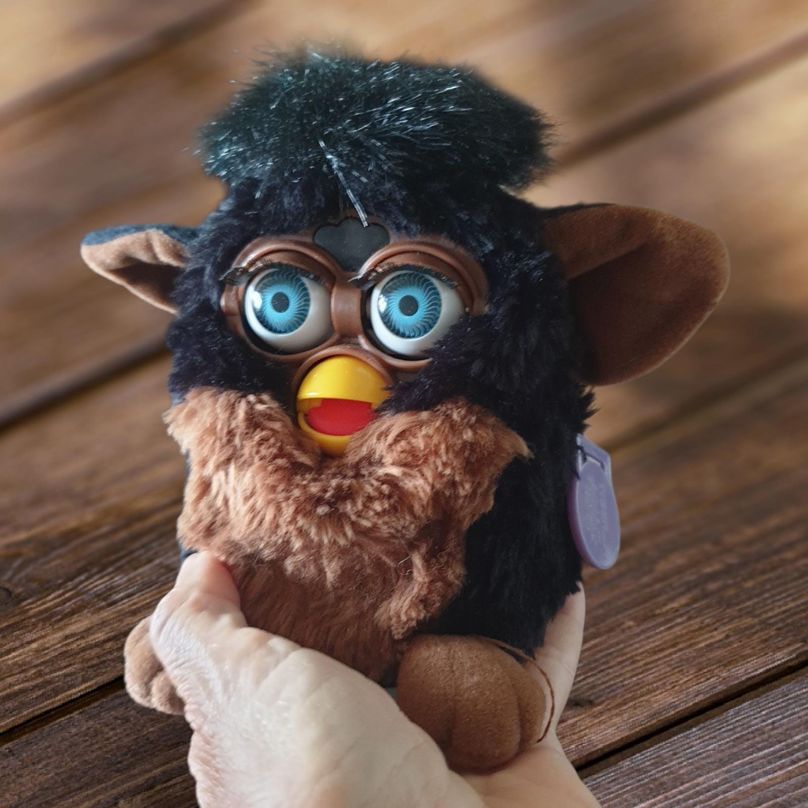 Vintage Gorilla Furby 1998 Collectible Retro Electronic Toy Hasbro