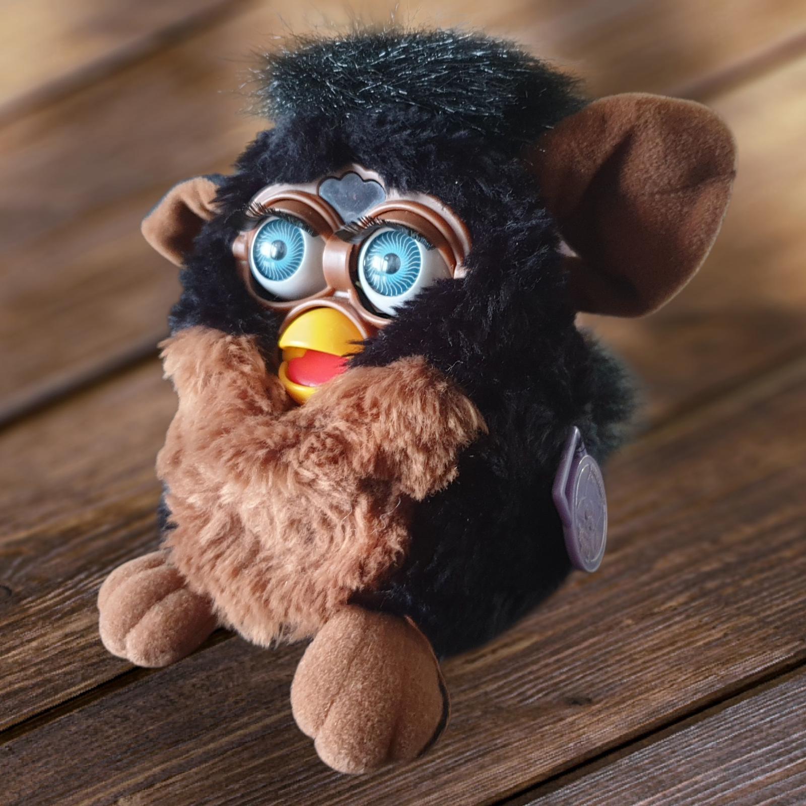 Vintage Gorilla Furby 1998 Collectible Retro Electronic Toy Hasbro