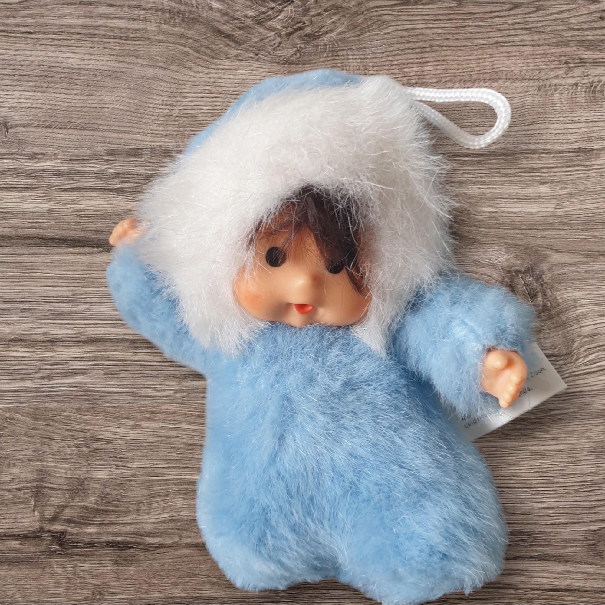 Blue Monchhichi - Etsy UK