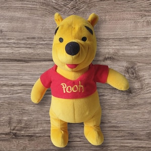 Pooh plush Mattel collectible Disney bear soft toy 30 cm 11,8 inch