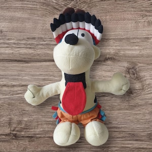 Odie dressed as Indian plush Garfield cartoon dog collectible soft toy 42 cm / 16,5 inch