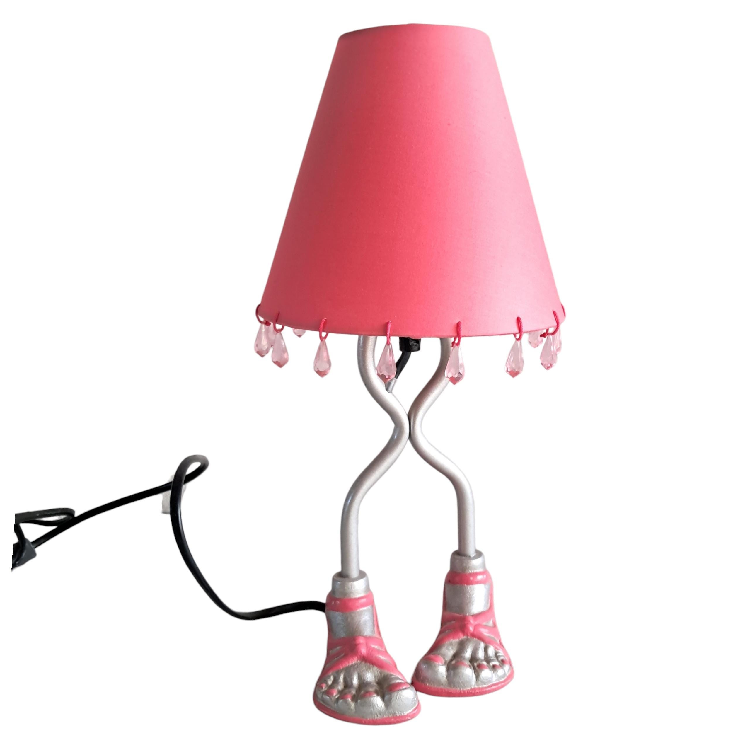 80's pink lamps - Etsy Nederland
