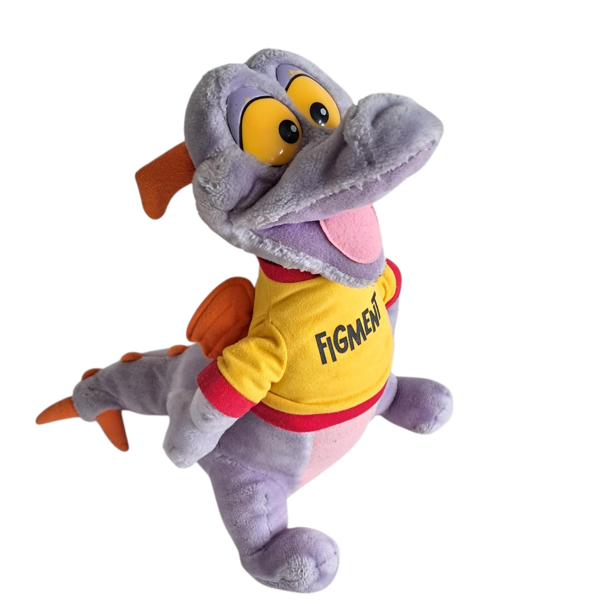 Vintage Figment Purple Dragon Large Plush Disneyland Walt Disney
