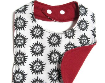 Supernatural Anti Posession Symbol Baby Bib