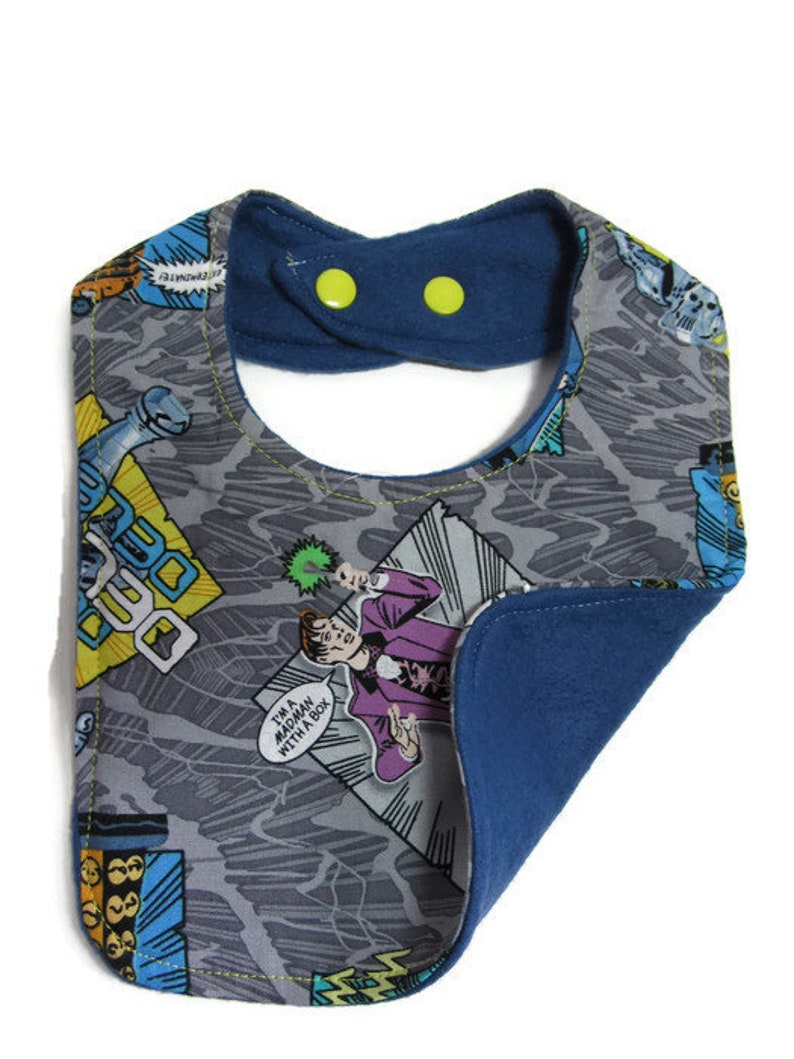 Doctor Who Madman With a Box Comic Baby Bib - Etsy