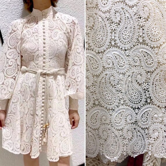 guipure dress