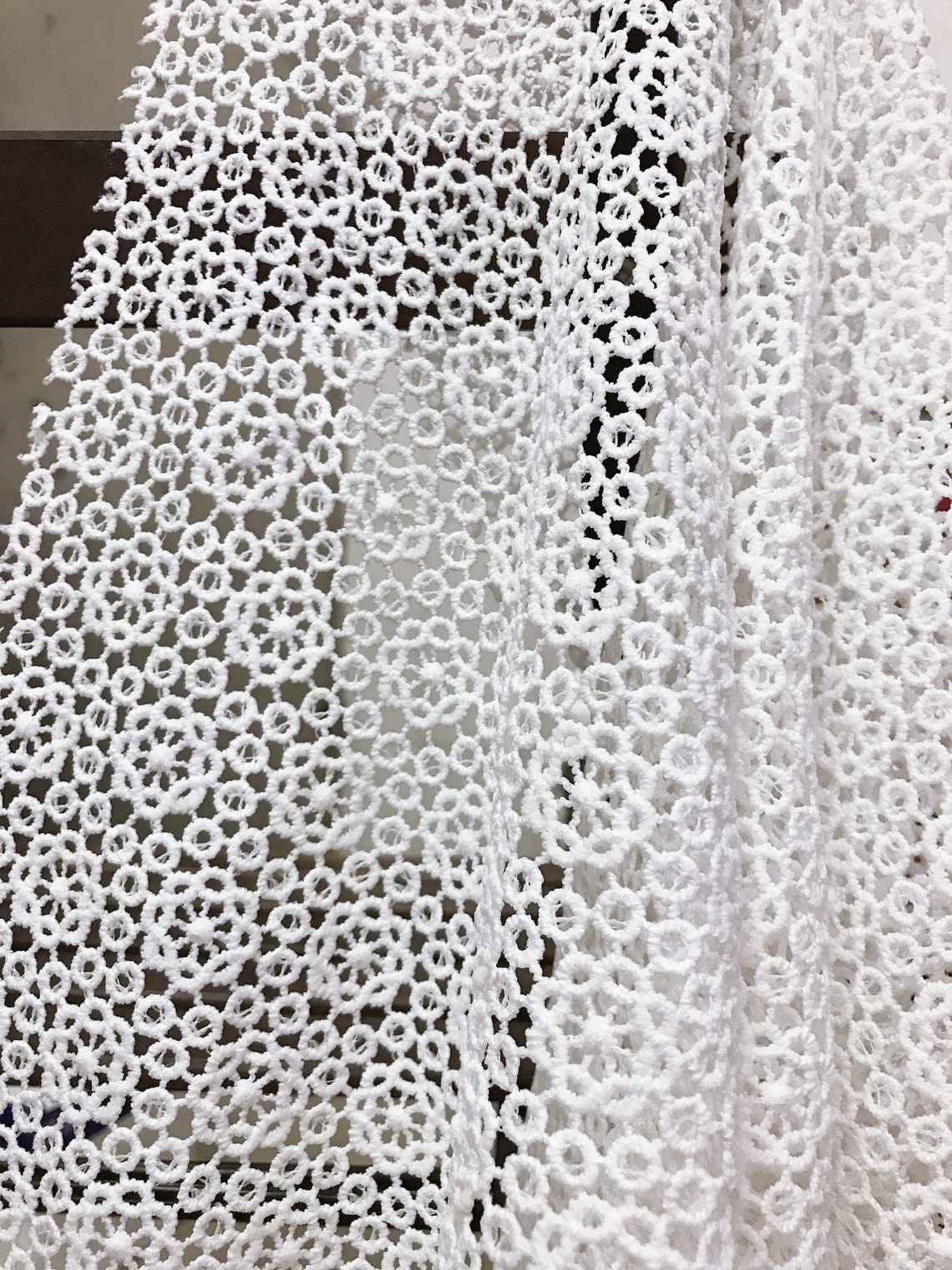 White Guipure Lace Reese main image 0
