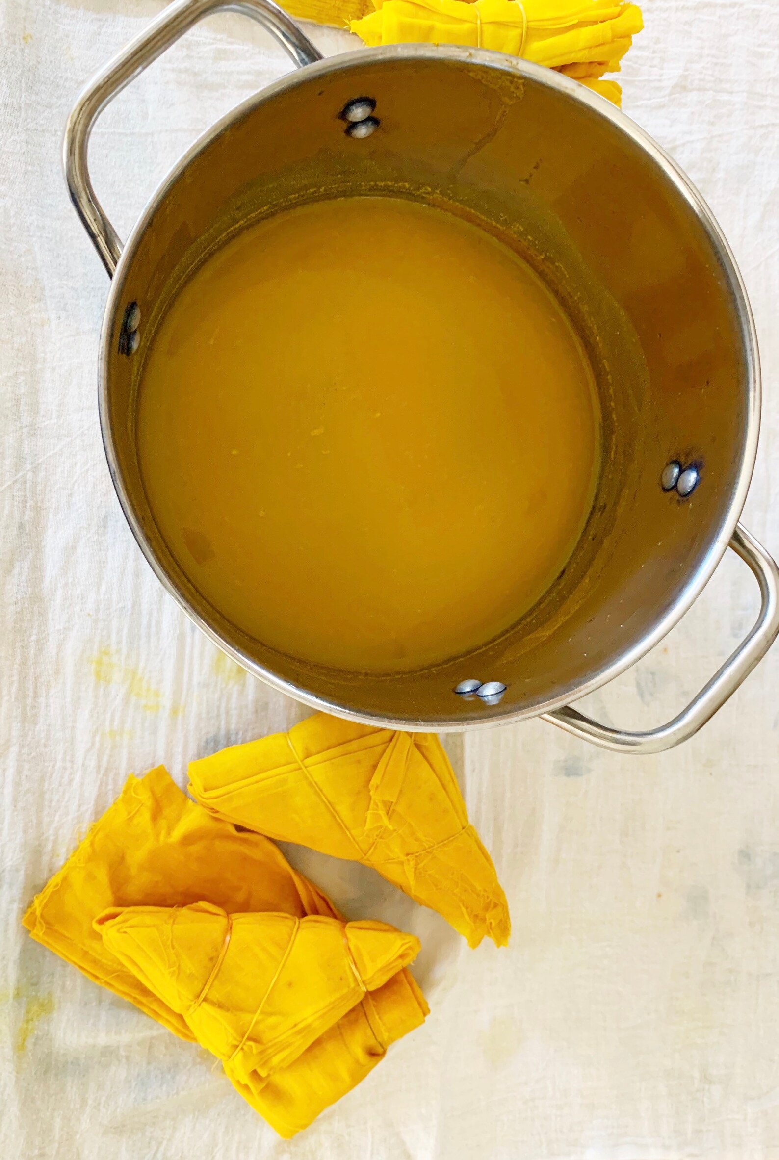 Turmeric Dye kit Natural Dyeing Kit DIY kit Turmeric Tie Etsy