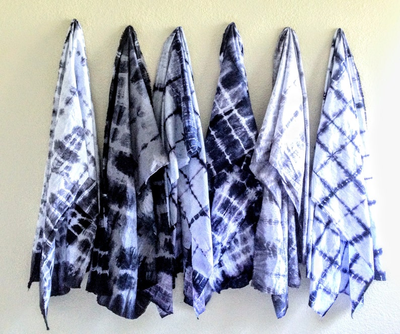 Shibori Dyeing Kit, Indigo dyeing kit, DIY kit, Indigo Tie Dye kit, Textile design kit, Shibori Kit, Craft kit,Indigo workshop, DIY Gift set image 8