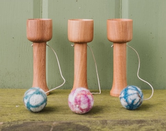 Cup and Ball Game - Traditional Wooden Toy