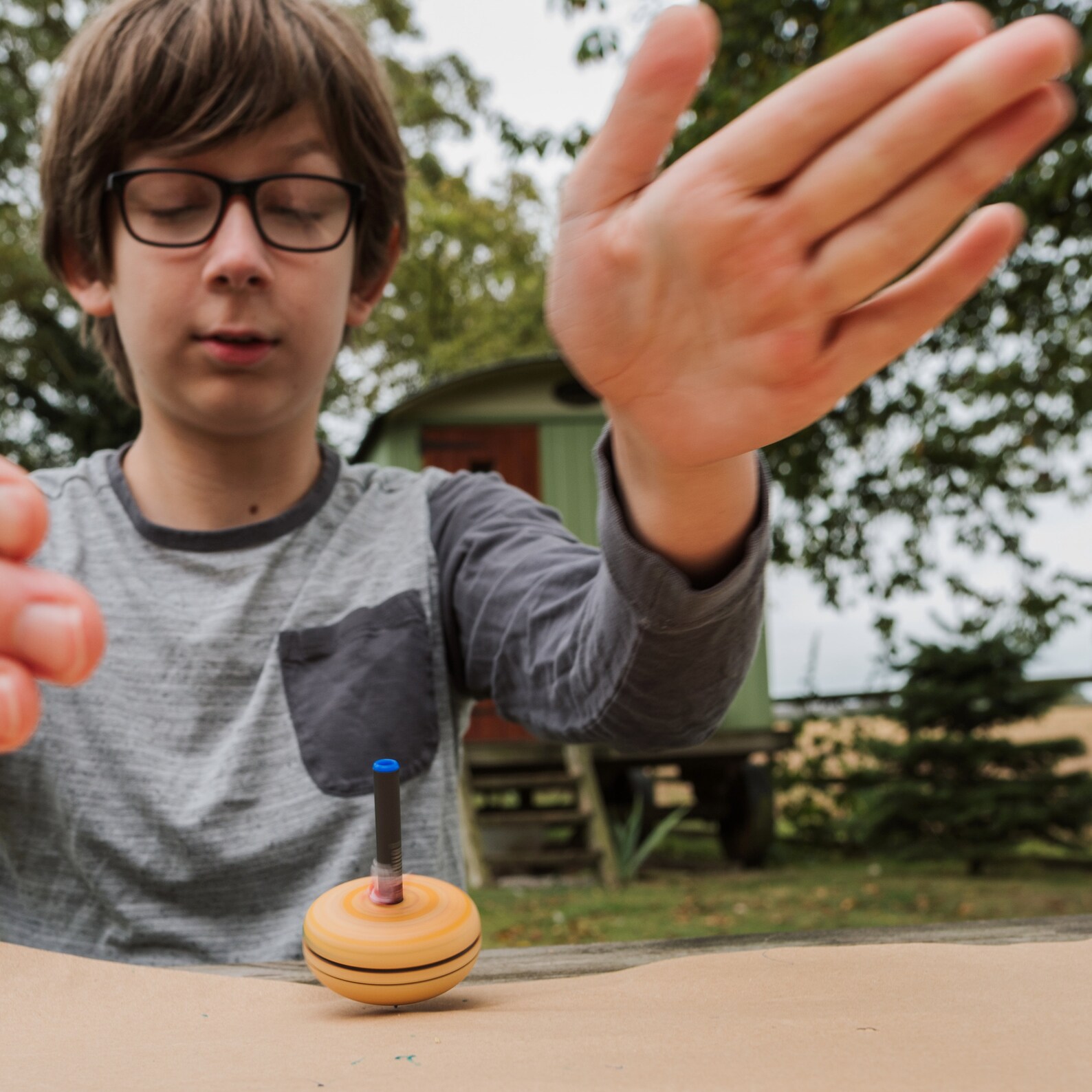 Pencil Spinning Tops Spinning Tops Wooden Toy Eco Etsy Canada