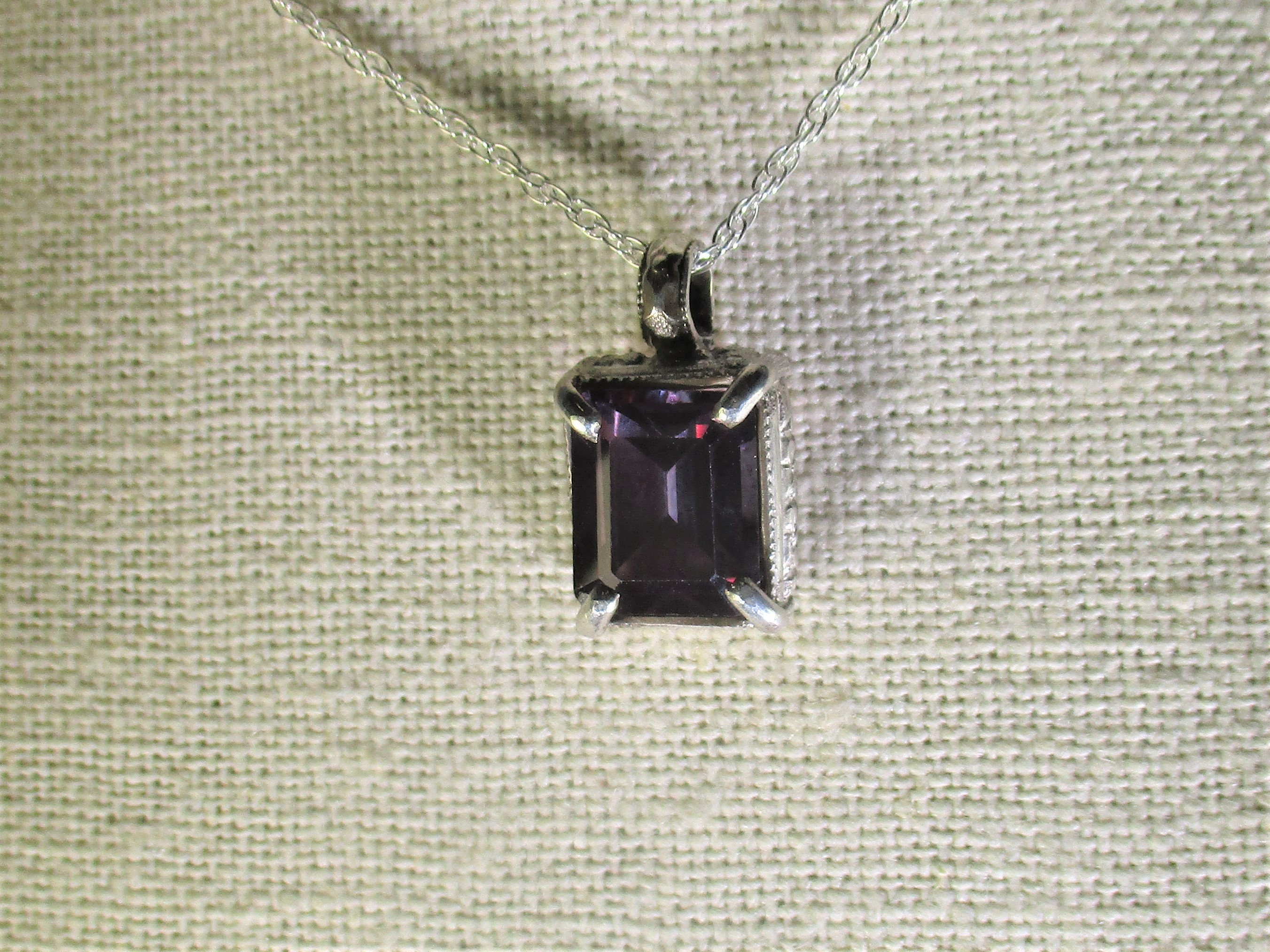 genuine purple topaz gemstone handmade 