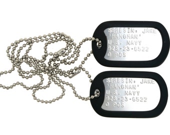 HANGMAN トップガン ステンレススチール ミリタリー ドッグタグ セット コスプレ ハロウィン コスチューム