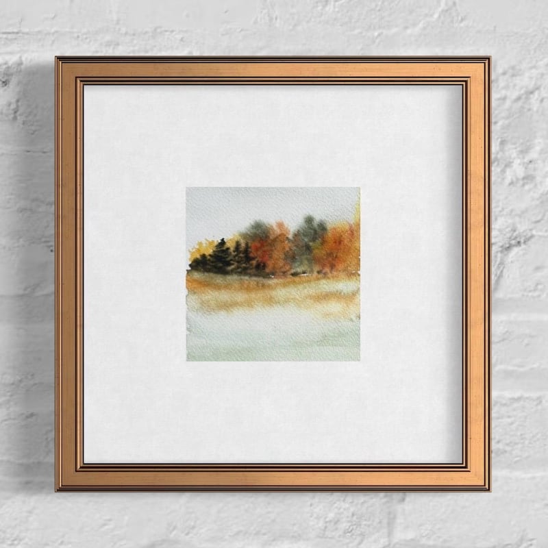 Mini Paintings Fall - Etsy