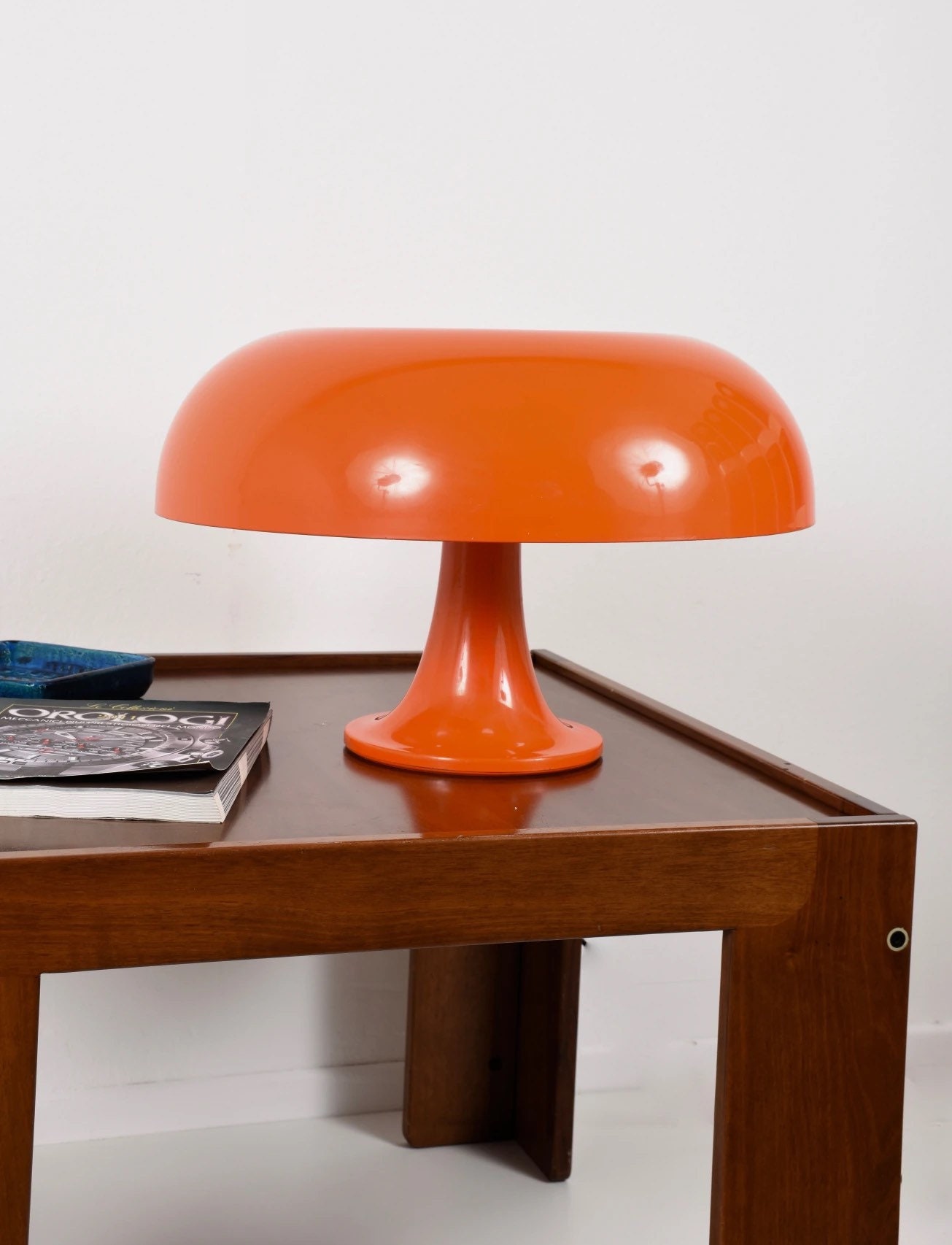 Table lamp, Nesso, orange, Ø54cm, H34cm - Artemide