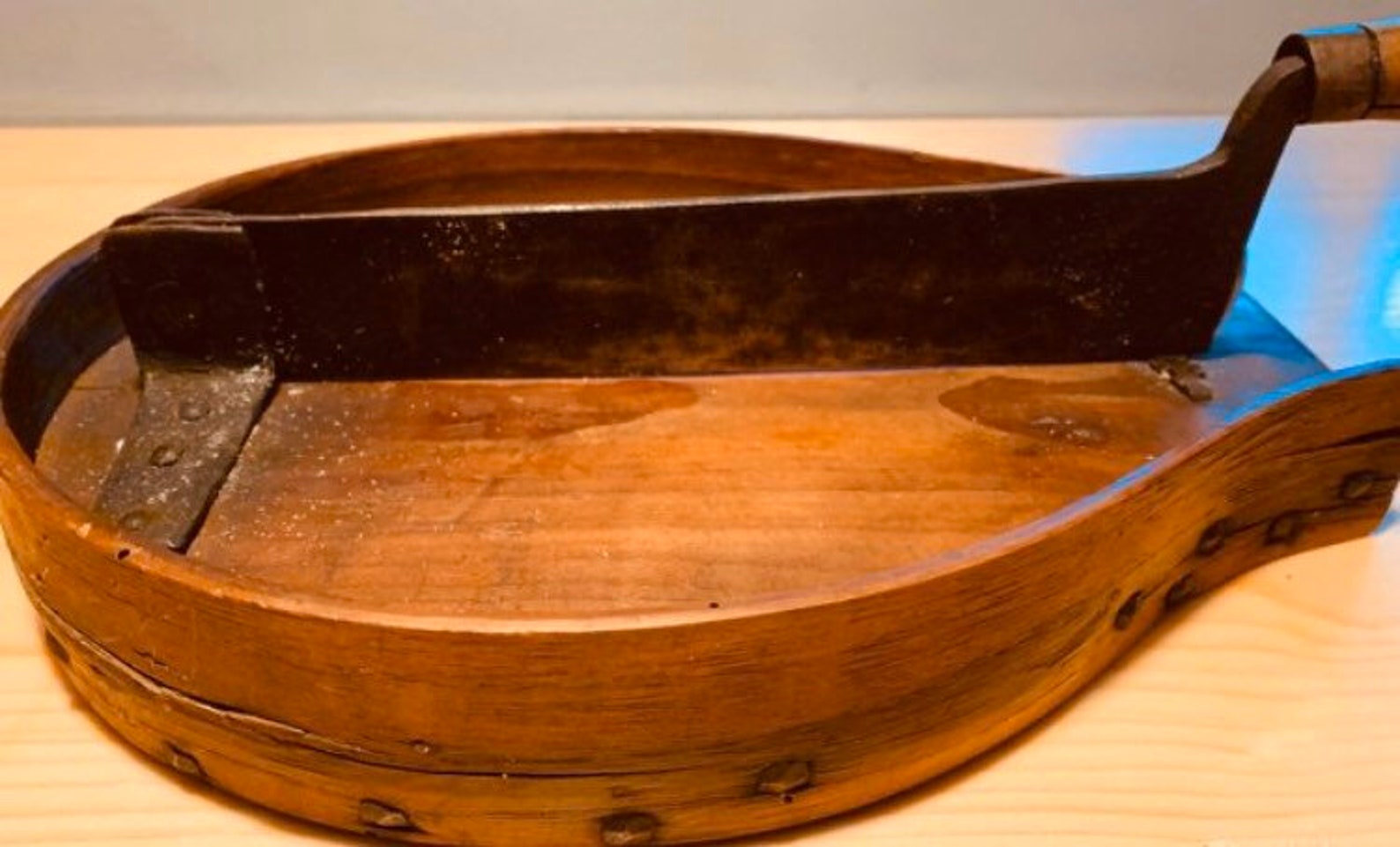 Vintage Italian 1900s bread slicer Etsy