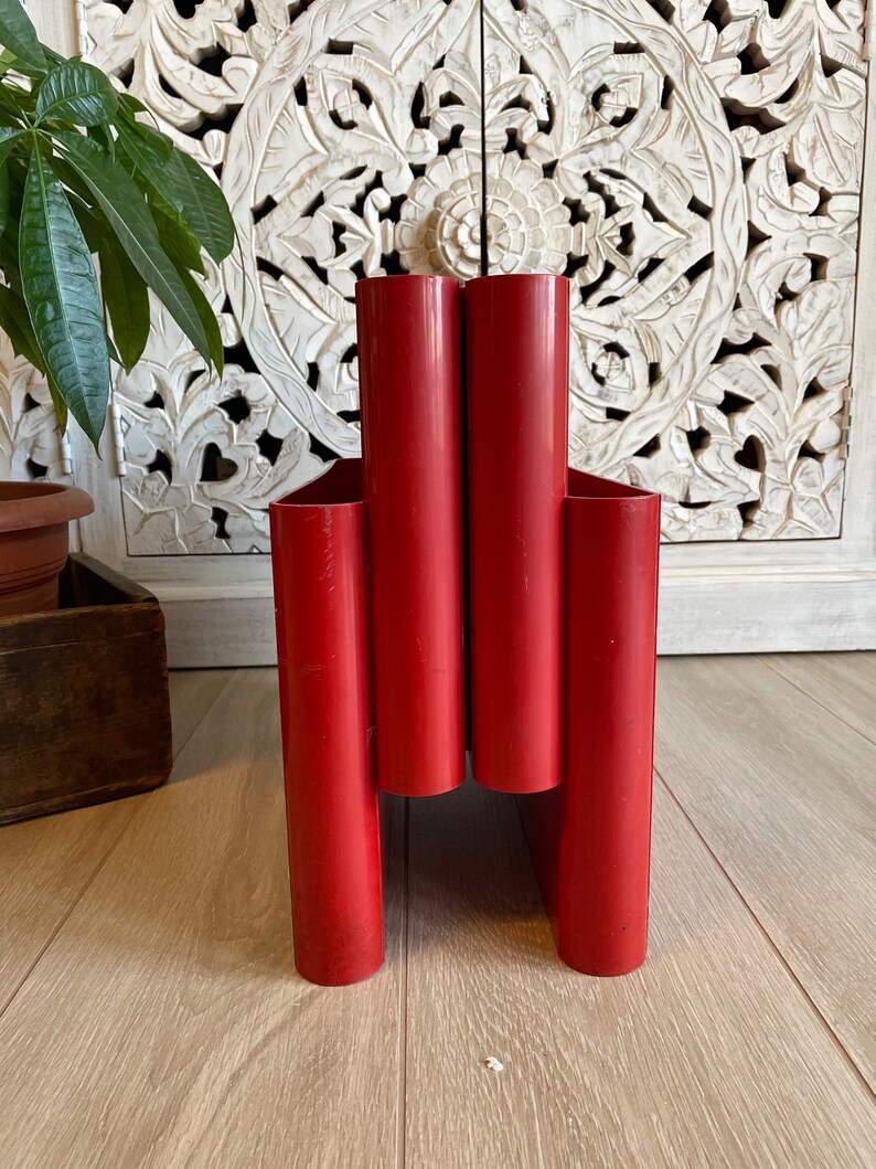 KARTELL Magazine Rack Made in Italy Etsy