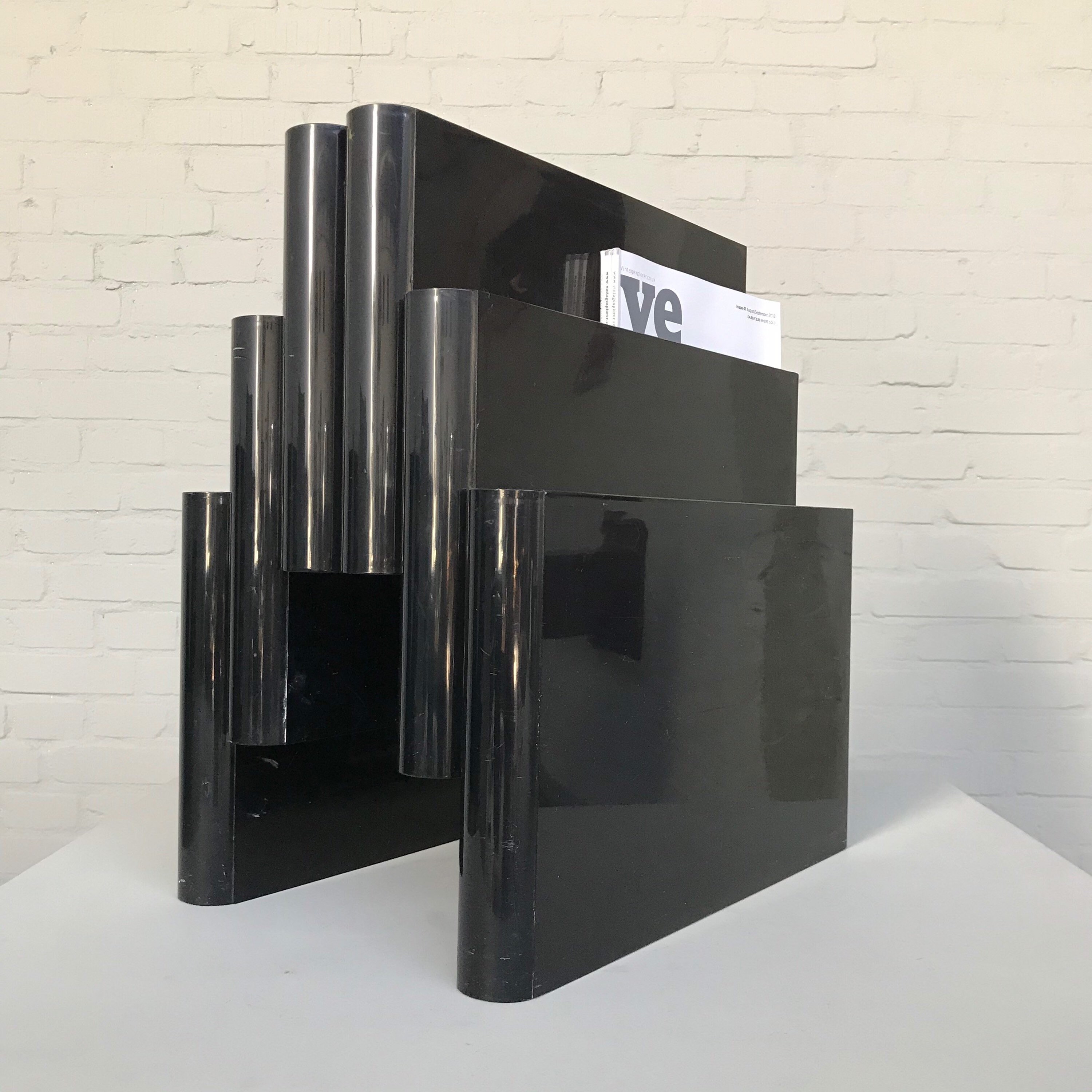 Kartell Magazine Rack Hecho en Italia Etsy