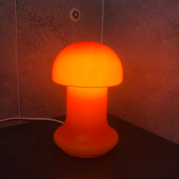Space Age lamp in glass - 80s