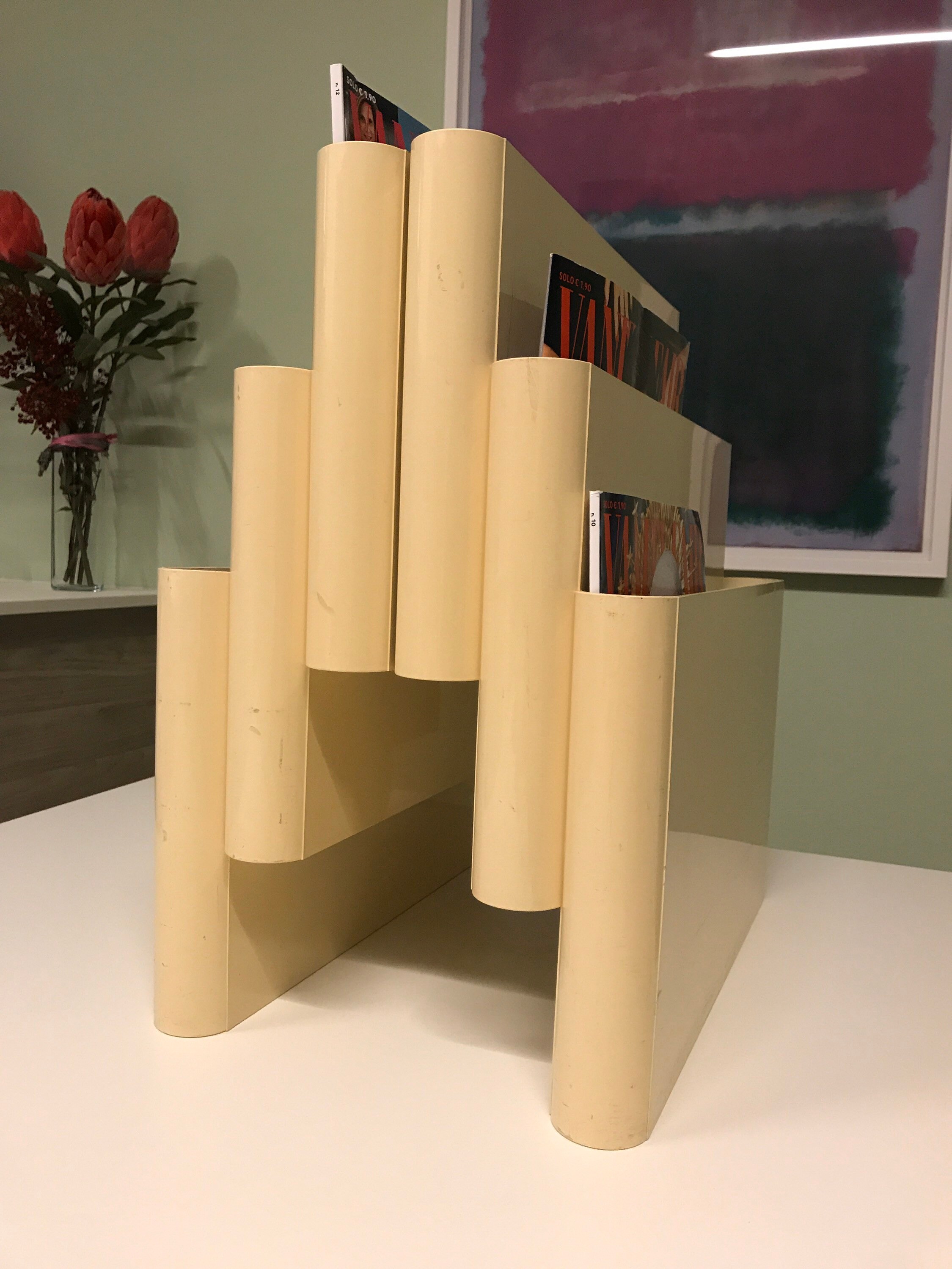 KARTELL Magazine Rack Made in Italy Etsy