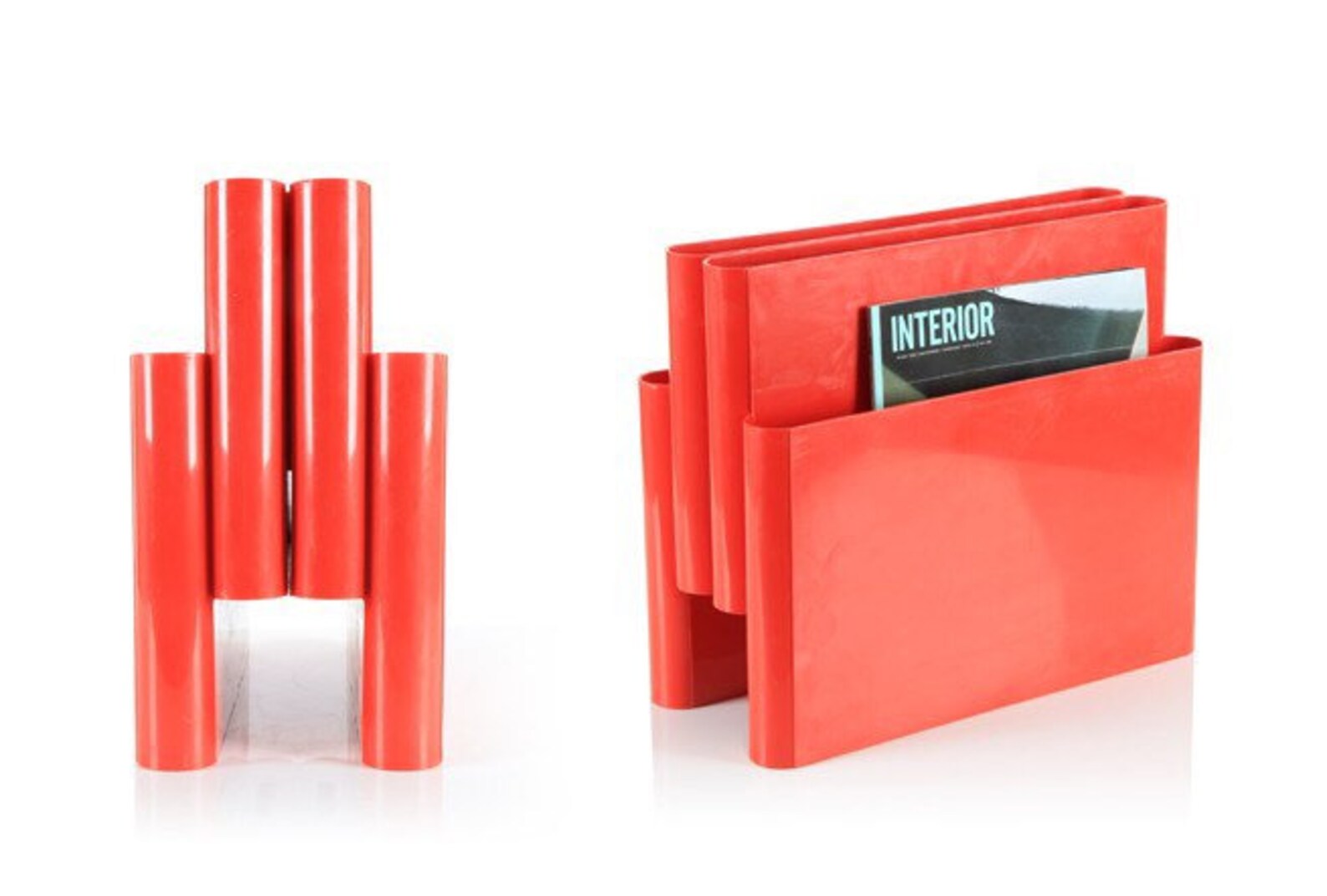 KARTELL Magazine Rack Made in Italy Etsy