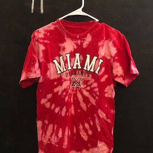 Bleach Dyed Miami T-Shirt - Medium