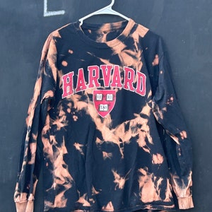 Tie dye harvard sweatshirt cheap