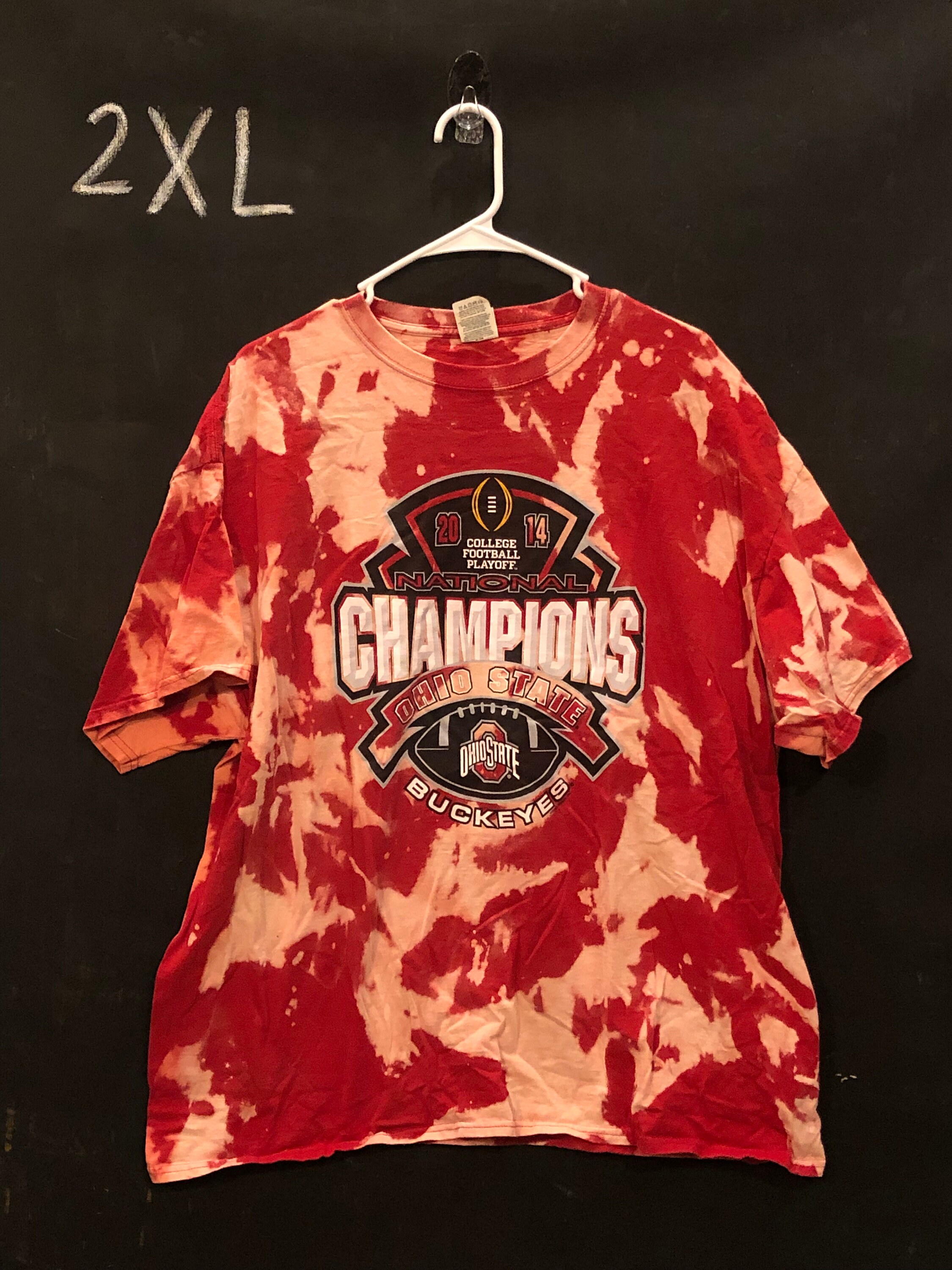 tie dye buckeye shirt