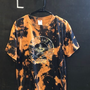 Bleach Dyed DARE T-Shirt - Large