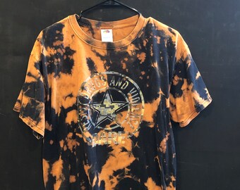 Bleach Dyed DARE T-Shirt - Large