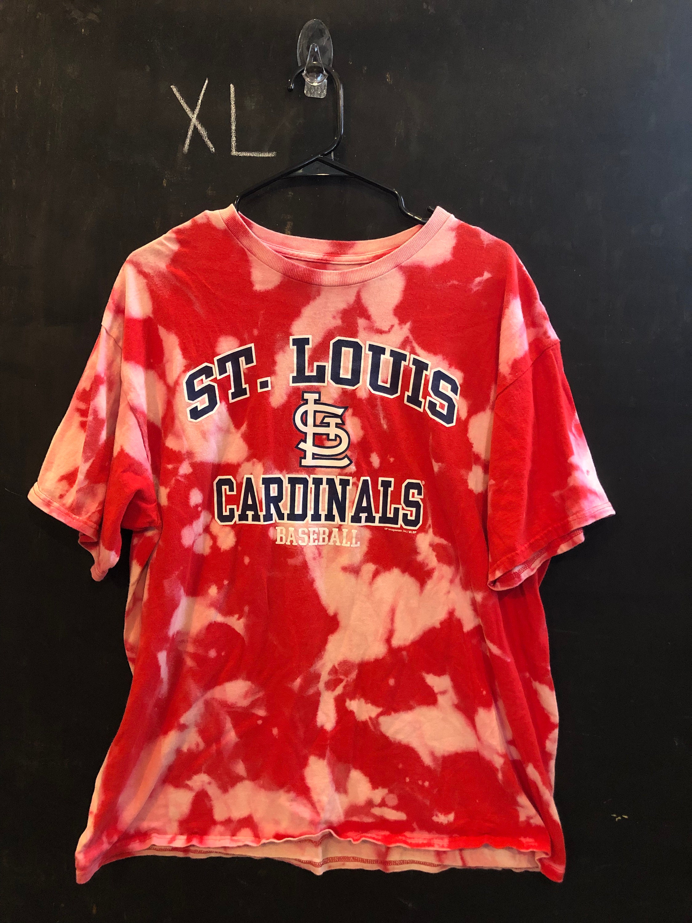 St. Louis Cardinals Tie-Dye T-Shirt - Red
