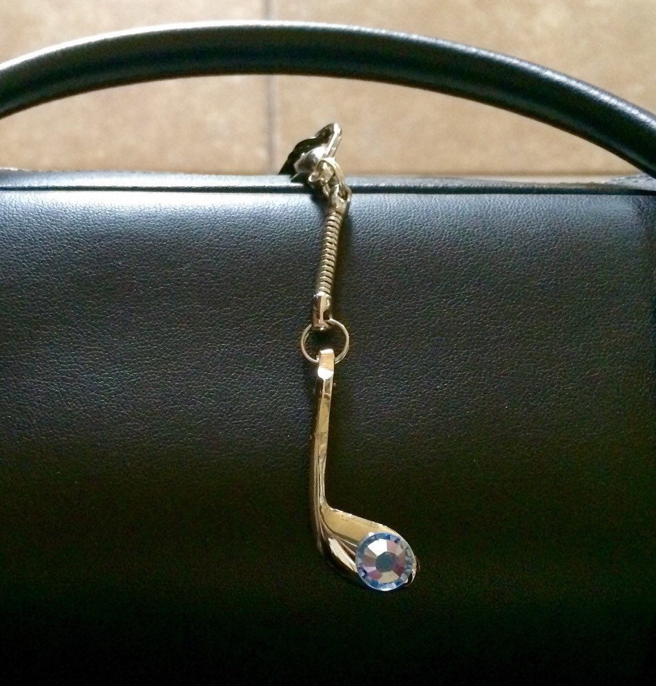 Flute Key Zipper Pull 1/2 of Ab Key Swarovski Light Etsy