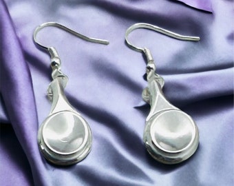 Piccolo Key earrings - Pierced Earrings- authentic piccolo keys made into earrings! It’s the Perfect for the piccolo player and rare!