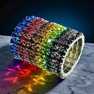 RAINBOW Barrel Bling™ plus 2 Kupferlauf-Schutzkappen/app-Stange, Aufbewahrungsetui, Reinigungstuch, Montageanleitung.